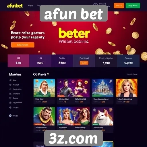 Interface e usabilidade do afun bet